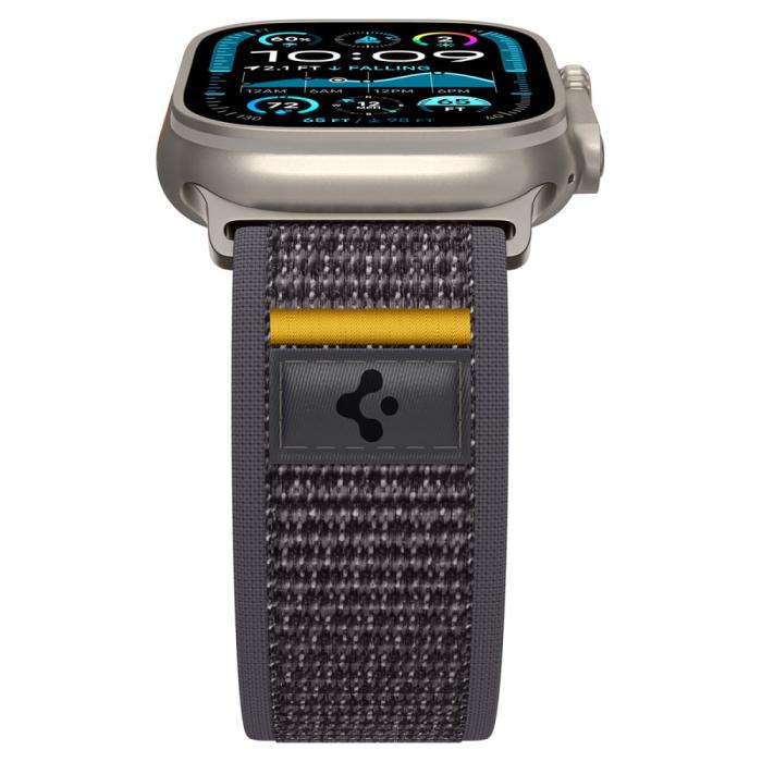Bild 5, Spigen Spigen Apple Watch 42/44/45/46/49 mm Armband Athlex Air Grey - Teknikhallen.se