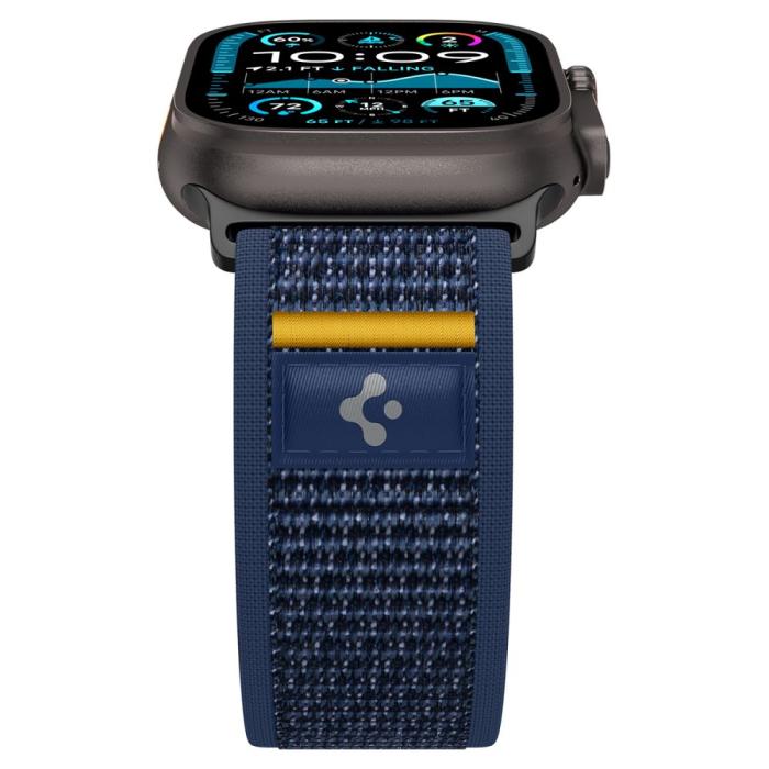 Bild 5, Spigen Spigen Apple Watch 42/44/45/46/49 mm Armband Athlex Air Navy - Teknikhallen.se