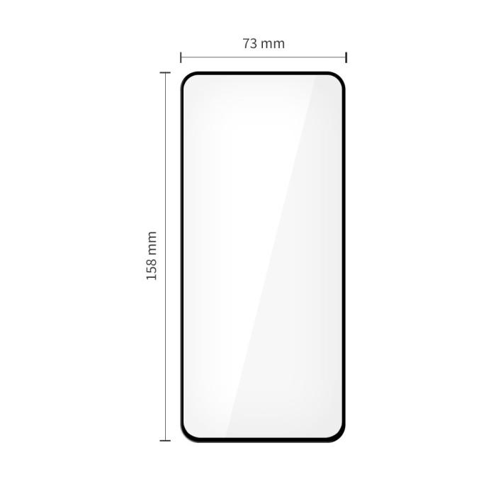 Bild 3, Tech-Protect Tech-Protect Galaxy S25 FE 2-PACK Skärmskydd GlassFit+ Härdat Glas - Teknikhallen.se