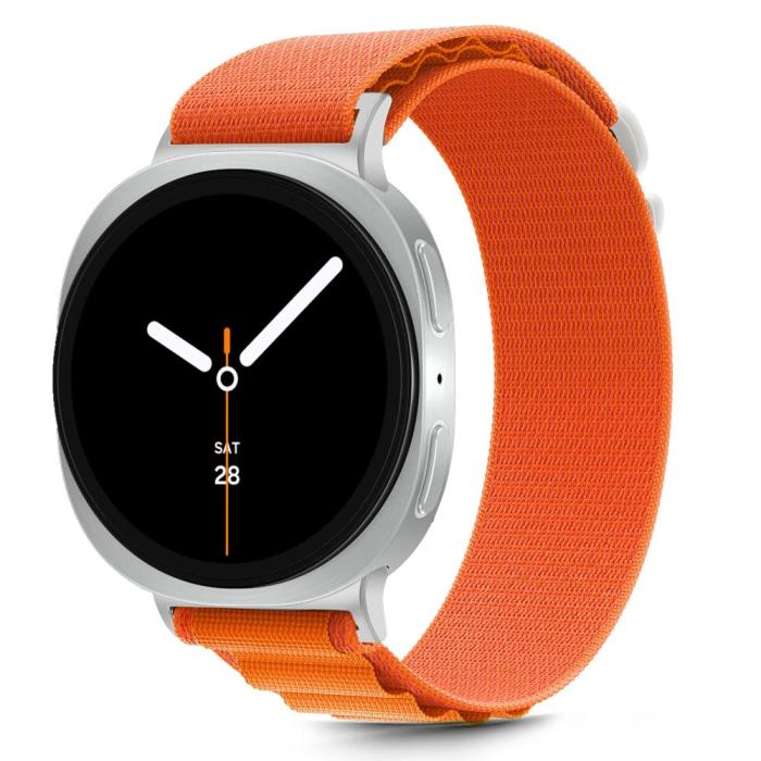 Bild 2, Tech-Protect Tech-Protect Galaxy Watch 8 40/44/46 mm Armband Nylon Pro Orange - Teknikhallen.se