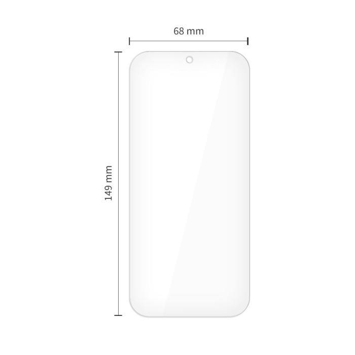 Bild 5, Tech-Protect Tech-Protect Google Pixel 10/10 Pro/9/9 Pro 2-PACK Skärmskydd GlassFit+ - Teknikhallen.se