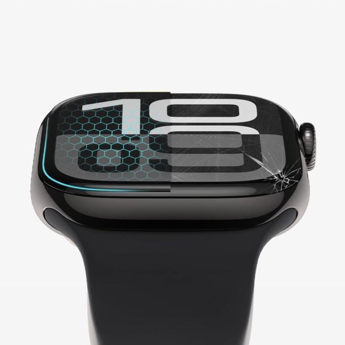 Bild 2, Tech-Protect Tech-Protect Xiaomi Smart Band 10 2-PACK Skärmskydd GlassFit+ - Teknikhallen.se