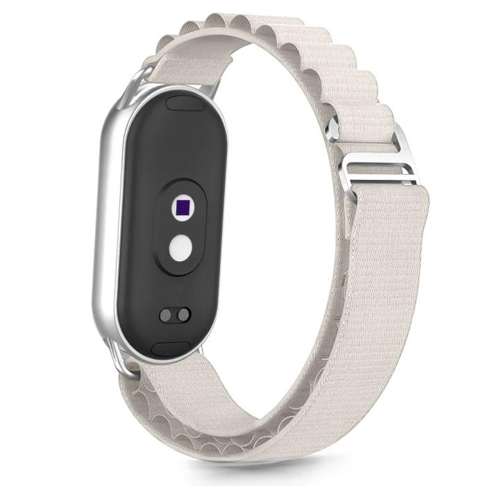 Bild 2, Tech-Protect Tech-Protect Xiaomi Smart Band 10/9/8 Armband Nylon Pro Starlight - Teknikhallen.se