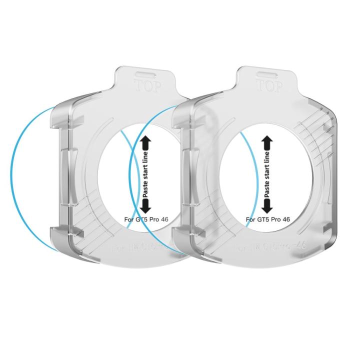 Bild 6, Tech-Protect Tech-Protect Huawei Watch GT 5 Pro 46 mm 2-PACK Skärmskydd - Teknikhallen.se