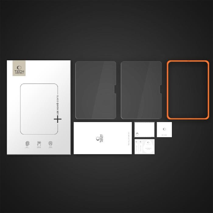 Bild 2, Tech-Protect Tech-Protect iPad Air 11 2026-2024 2-PACK Skärmskydd EasySet+ - Teknikhallen.se