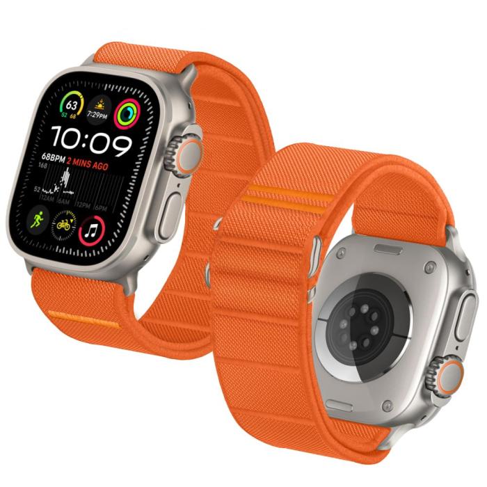 Bild 2, Tech-Protect Tech-Protect Apple Watch 42/44/45/46/49 mm Armband Nylon Slip - Teknikhallen.se