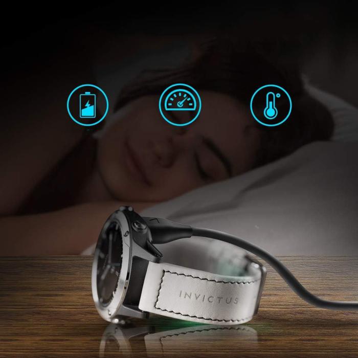 Bild 4, Tech-Protect Tech-Protect 1m USB-C Garmin Watch Ladddare UltraBoost Svart - Teknikhallen.se