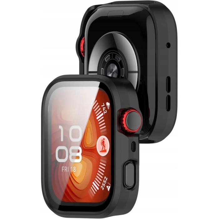 Bild 2, Tech-Protect Tech-Protect Huawei Watch Fit 4 Pro Skal Defense Svart - Teknikhallen.se