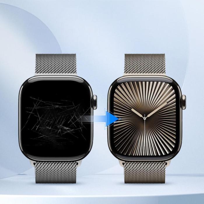 Bild 3, Tech-Protect Tech-Protect Huawei Watch Fit 4 / 3 2-PACK Skärmskydd HydroFlex+ - Teknikhallen.se