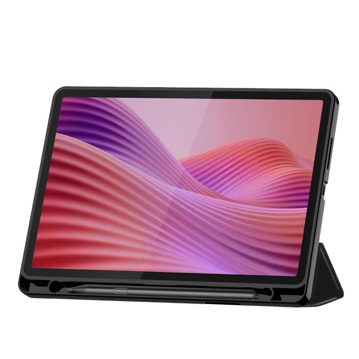 Bild 3, Tech-Protect Tech-Protect Lenovo Tab 10.1 2025 Fodral SmartCase Pennhållare Svart - Teknikhallen.se
