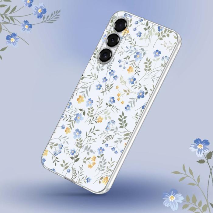 Bild 2, Tech-Protect Tech-Protect Xiaomi Redmi 15C 5G Fodral Läder Spring Flowers - Teknikhallen.se