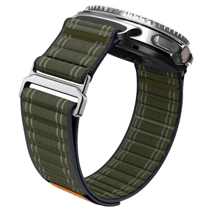 Bild 6, Spigen Spigen Samsung Galaxy Watch 8 46/44/40 mm Armband Grön - Teknikhallen.se