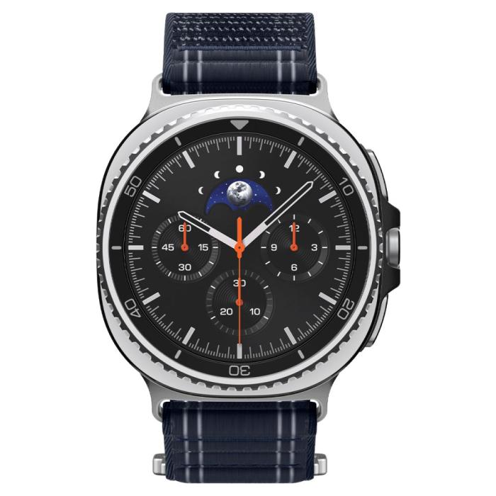 Bild 2, Spigen Spigen Samsung Galaxy Watch 8 46/44/40 mm Armband Navy - Teknikhallen.se