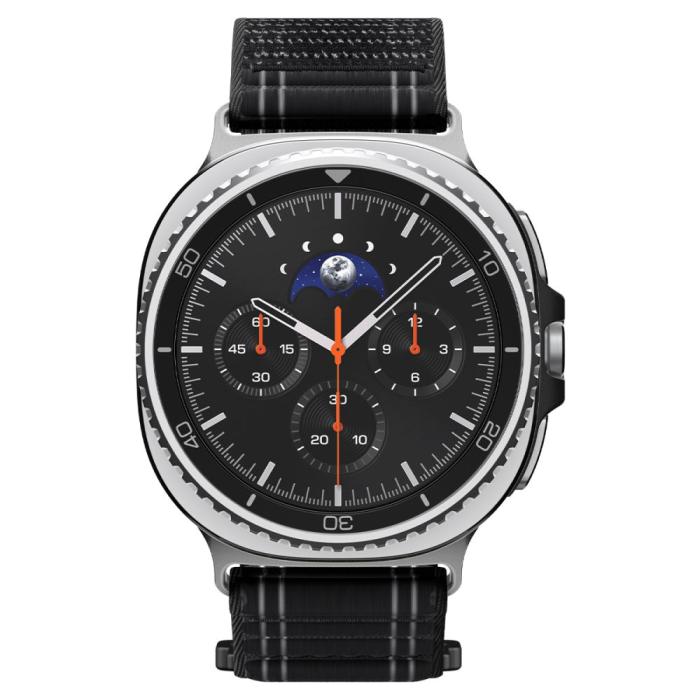 Bild 2, Spigen Spigen Samsung Galaxy Watch 8 46/44/40 mm Armband Svart - Teknikhallen.se