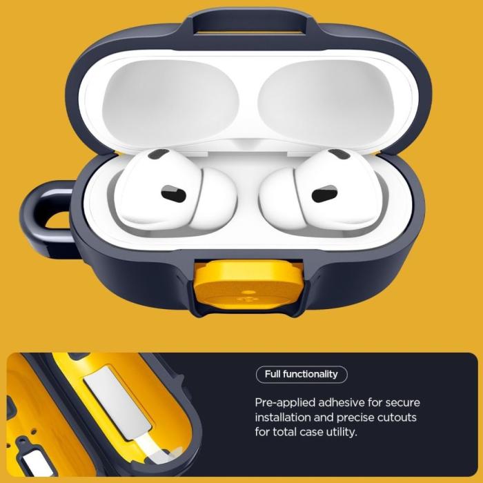 Bild 5, Spigen Spigen AirPods Pro 3 Skal Nano Pop Blueberry Navy - Teknikhallen.se