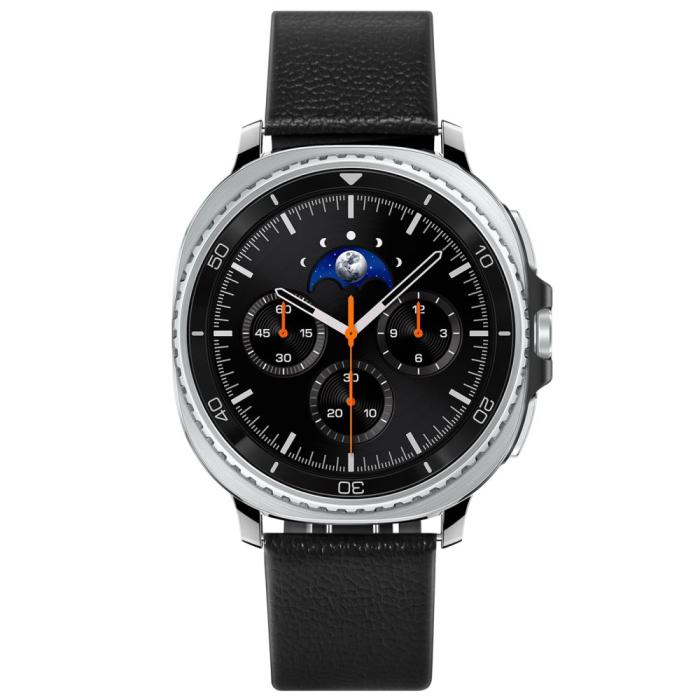 Bild 2, Spigen Spigen Samsung Galaxy Watch 8 46/44/40 mm Armband Enzo Svart - Teknikhallen.se