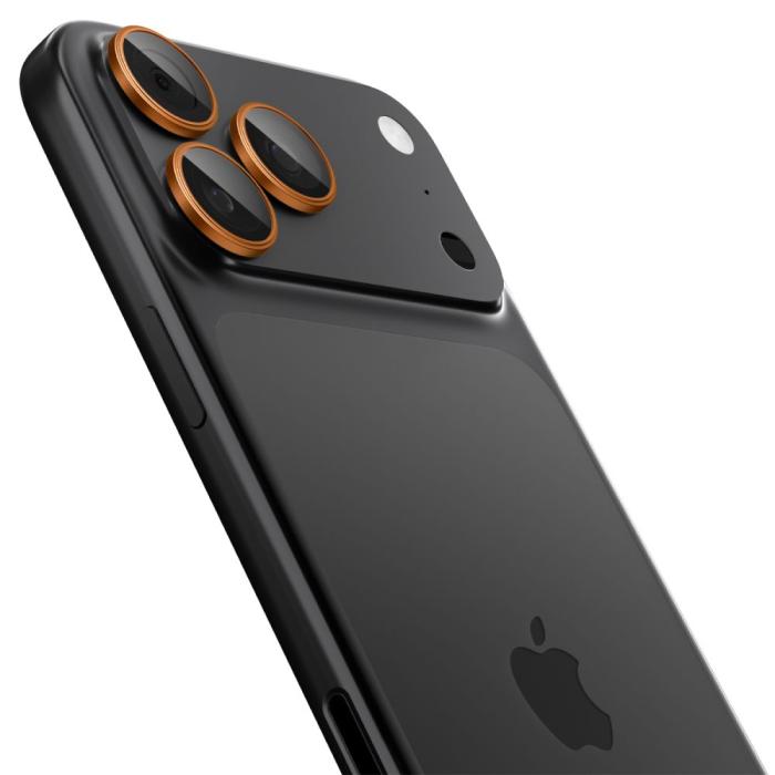 Bild 3, Spigen Spigen iPhone 17 Pro/Pro Max/16 Pro/Pro Max 2-PACK Linsskydd GLAS.tR 