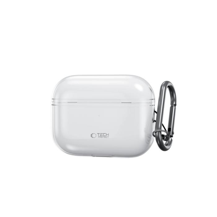 Bild 2, Tech-Protect Tech-Protect AirPods Pro 3 Skal FlexAir Transparent - Teknikhallen.se