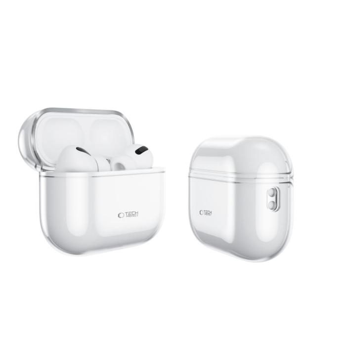Bild 3, Tech-Protect Tech-Protect AirPods Pro 3 Skal FlexAir Transparent - Teknikhallen.se
