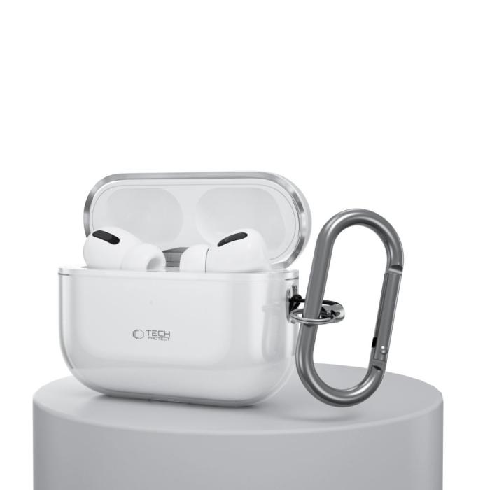 Bild 4, Tech-Protect Tech-Protect AirPods Pro 3 Skal FlexAir Transparent - Teknikhallen.se
