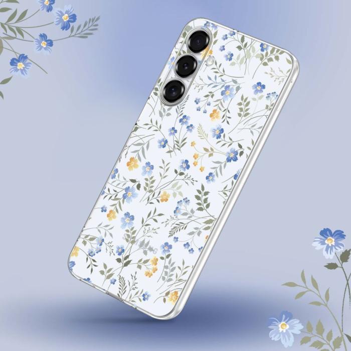 Bild 2, Tech-Protect Tech-Protect Xiaomi Redmi 15 5G/4G Skal FlexAir Spring Flowers - Teknikhallen.se