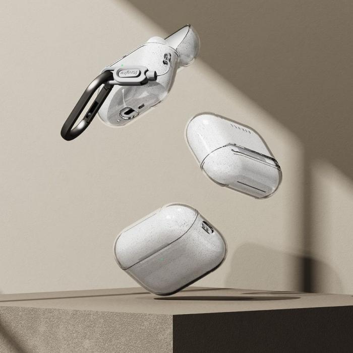 Bild 4, Ringke Ringke AirPods Pro 3 Skal Air Glitter Clear - Teknikhallen.se