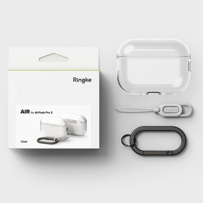 Bild 5, Ringke Ringke AirPods Pro 3 Skal Air Clear - Teknikhallen.se