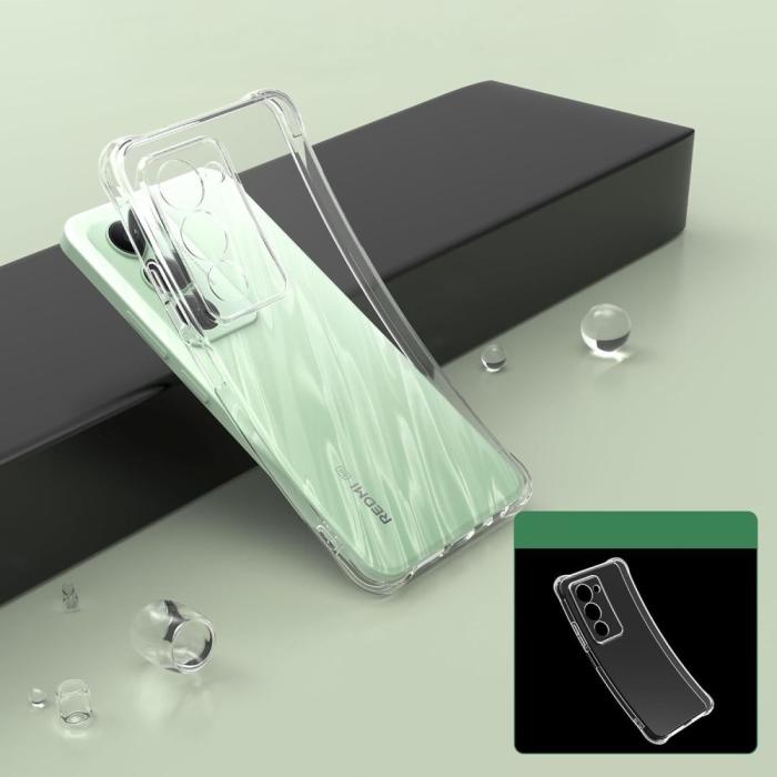 Bild 2, Tech-Protect Tech-Protect Xiaomi Redmi 15 5G/4G Skal FlexAir Transparent - Teknikhallen.se