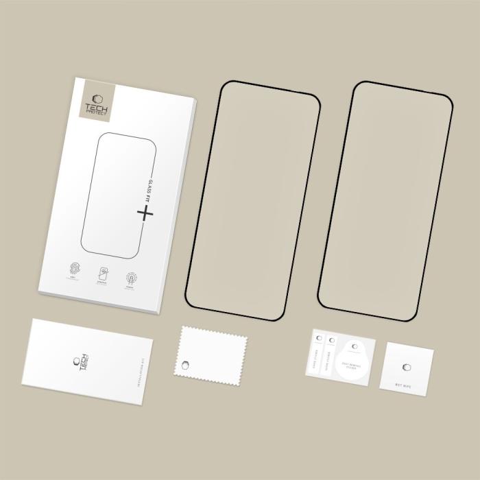 Bild 5, Tech-Protect Tech-Protect Motorola Edge 60 Neo / 50 Neo 2-PACK Skärmskydd - Teknikhallen.se