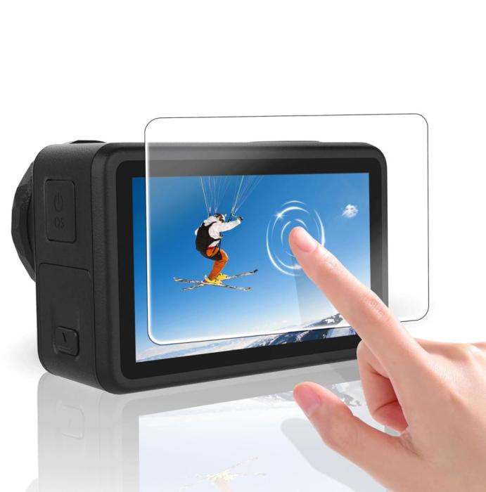 Bild 4, Tech-Protect Tech-Protect DJI Osmo Action 5 Pro 2-PACK Skärmskydd Härdat Glas - Teknikhallen.se