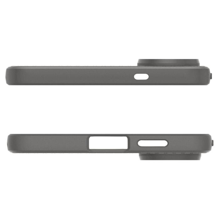 Bild 6, Spigen Spigen Galaxy S25 Edge Skal Liquid Air Marble Grey - Teknikhallen.se