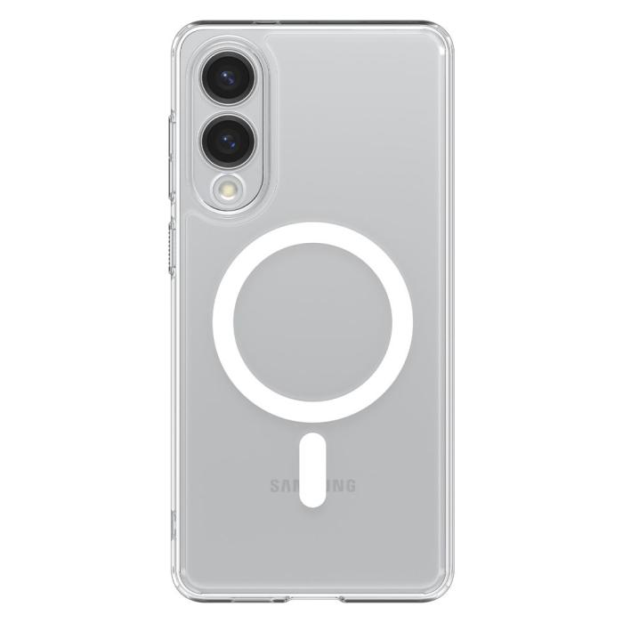 Bild 2, Spigen Spigen Galaxy S25 Edge Skal MagSafe Ultra Hybrid Clear / White - Teknikhallen.se