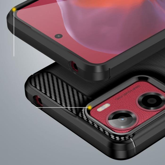 Bild 5, Tech-Protect Tech-Protect Motorola Moto G05 Skal TPU Carbon Svart - Teknikhallen.se