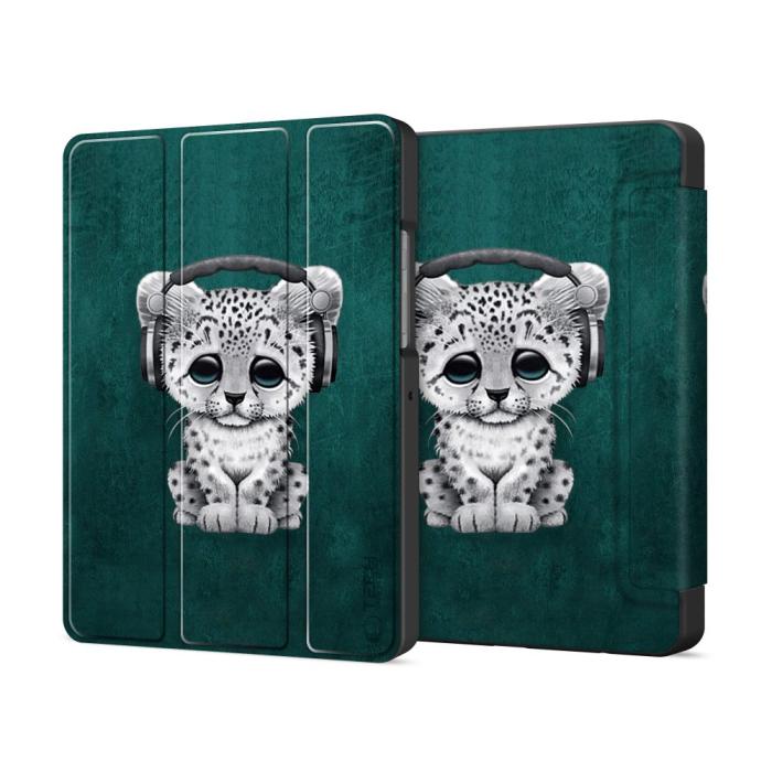 Bild 2, Tech-Protect Tech-Protect Galaxy Tab A11 Plus/A9 Plus Fodral SmartCase Sad Cat - Teknikhallen.se