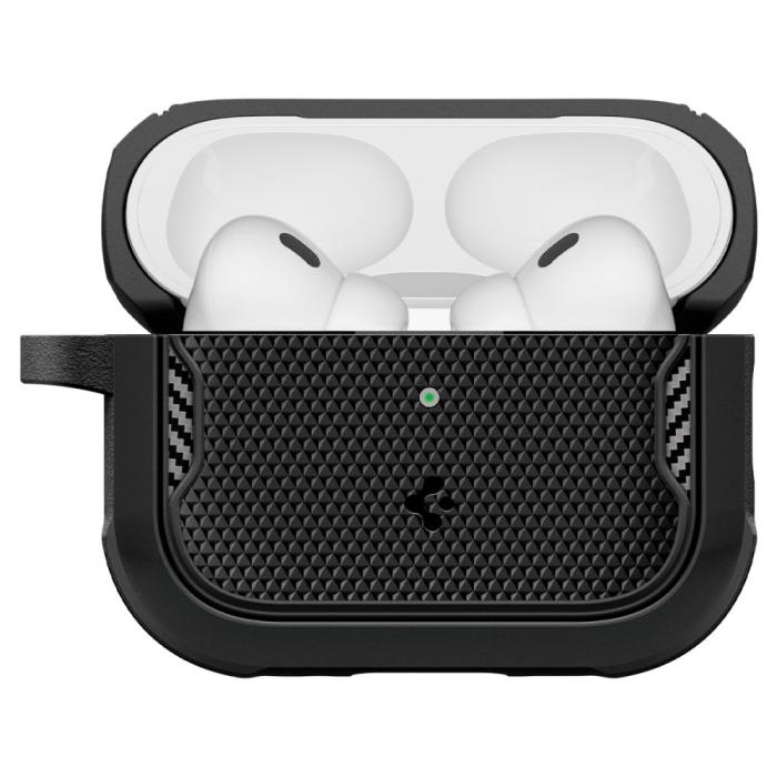 Bild 3, Spigen Spigen AirPods Pro 3 Skal Core Armor Matt Svart - Teknikhallen.se