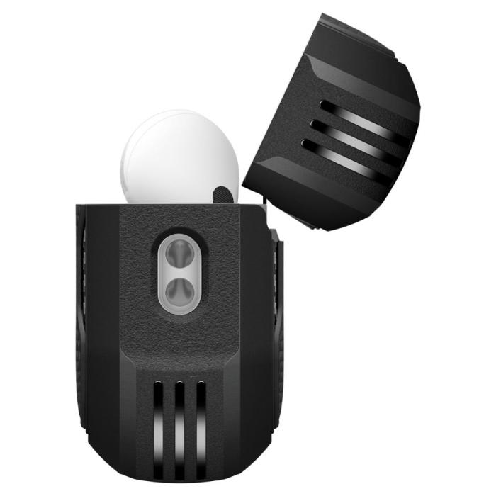 Bild 6, Spigen Spigen AirPods Pro 3 Skal Core Armor Matt Svart - Teknikhallen.se