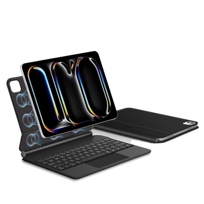 Bild 5, Tech-Protect Tech-Protect iPad Pro 11 2025/2024 Fodral SC Tangentbord Svart - Teknikhallen.se