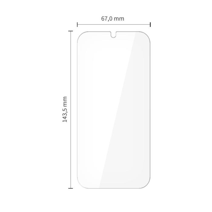 Bild 2, Tech-Protect Tech-Protect Galaxy S25 / S24 10-PACK Skärmskydd Härdat Glas - Teknikhallen.se