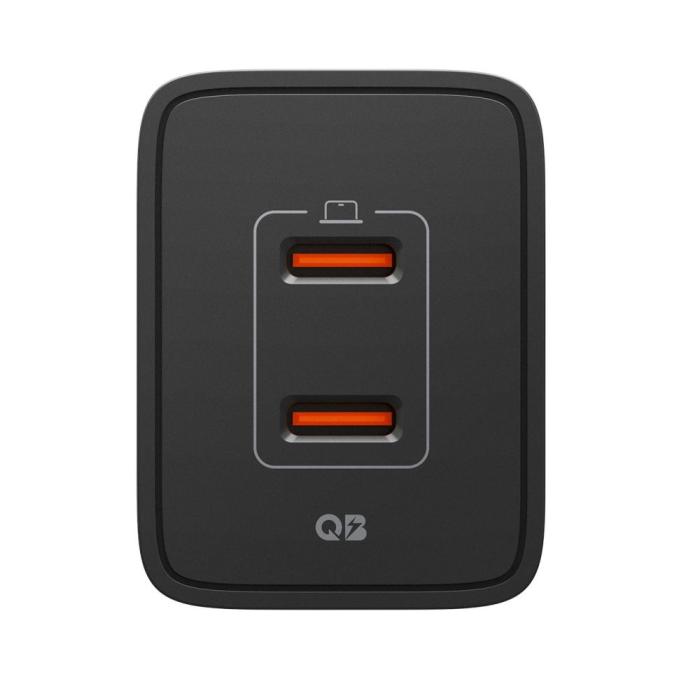 Bild 2, Spigen Spigen 47W Väggladdare USB-C Essential Svart - Teknikhallen.se
