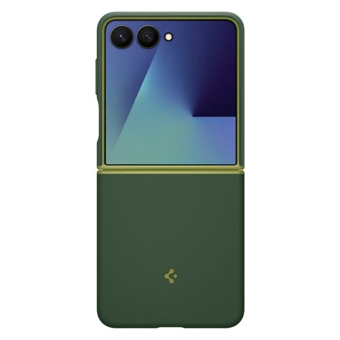 Bild 6, Spigen Spigen Samsung Galaxy Z Flip 7 Skal MagSafe Nano Pop Avo Green - Teknikhallen.se