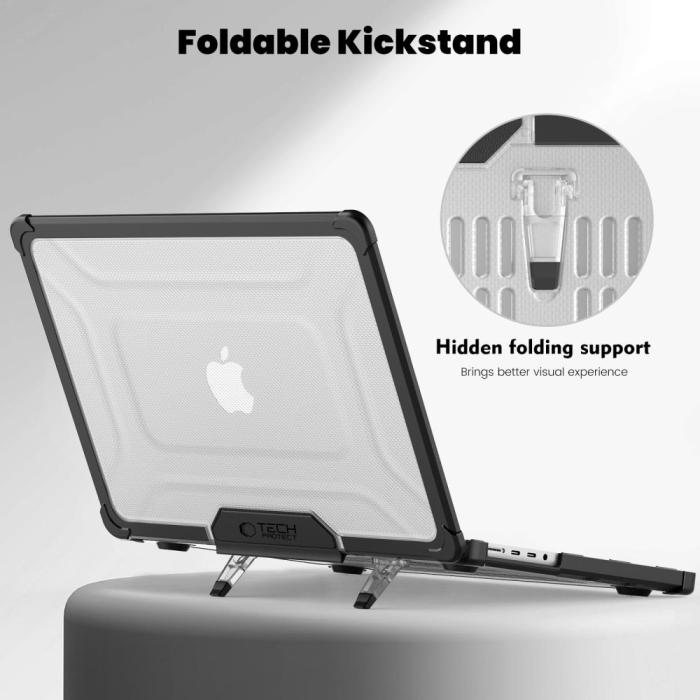 Bild 4, Tech-Protect Tech-Protect MacBook Pro 14 2021-2025 Skal SmartShell - Teknikhallen.se