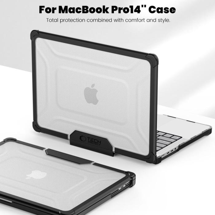 Bild 5, Tech-Protect Tech-Protect MacBook Pro 14 2021-2025 Skal SmartShell - Teknikhallen.se
