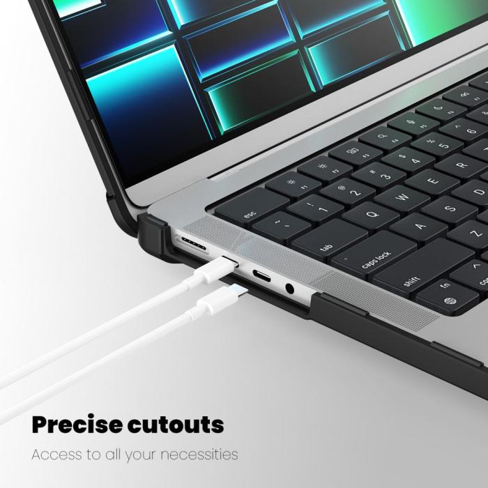 Bild 6, Tech-Protect Tech-Protect MacBook Pro 14 2021-2025 Skal SmartShell - Teknikhallen.se
