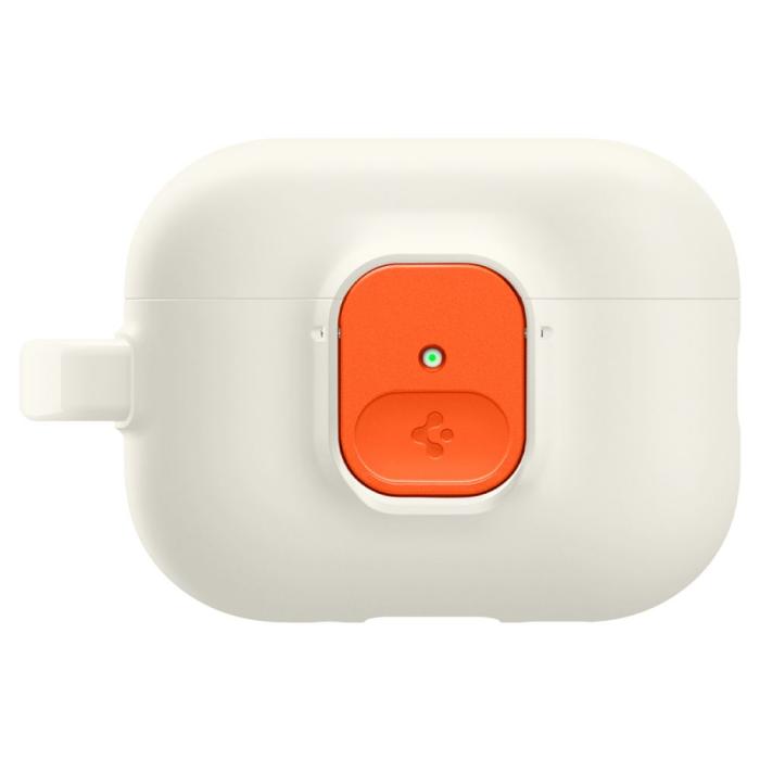 Bild 3, Spigen Spigen AirPods Pro 3 Skal Nano Pop Beige / Orange - Teknikhallen.se