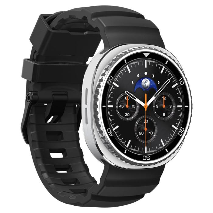 Bild 5, Spigen Spigen Galaxy Watch 8 40/44/46 mm Armband Svart - Teknikhallen.se