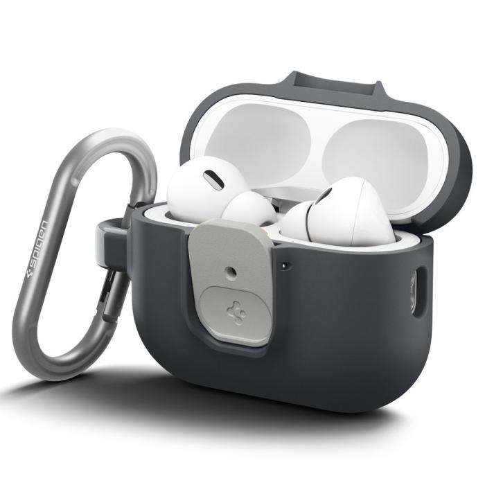 Bild 2, Spigen Spigen AirPods Pro 3 Skal Nano Pop Black Sesame - Teknikhallen.se
