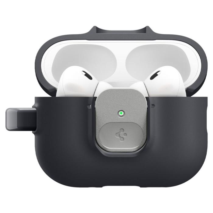 Bild 3, Spigen Spigen AirPods Pro 3 Skal Nano Pop Black Sesame - Teknikhallen.se
