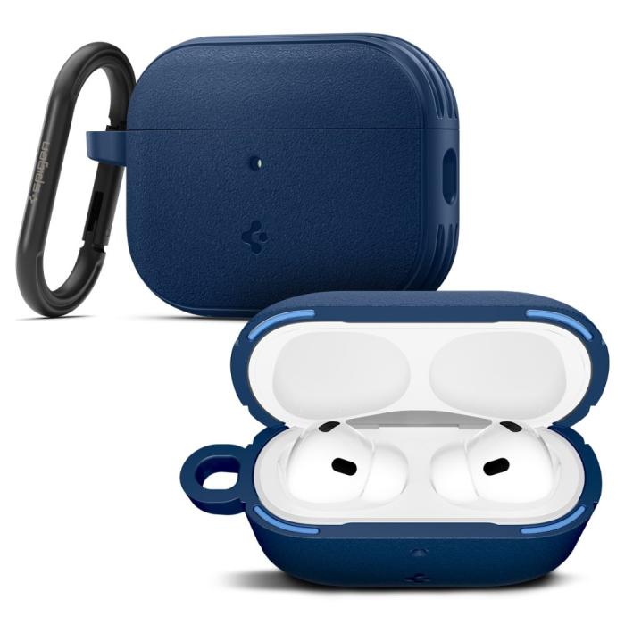 Bild 3, Spigen Spigen AirPods Pro 3 Skal Vault Midnight Navy - Teknikhallen.se