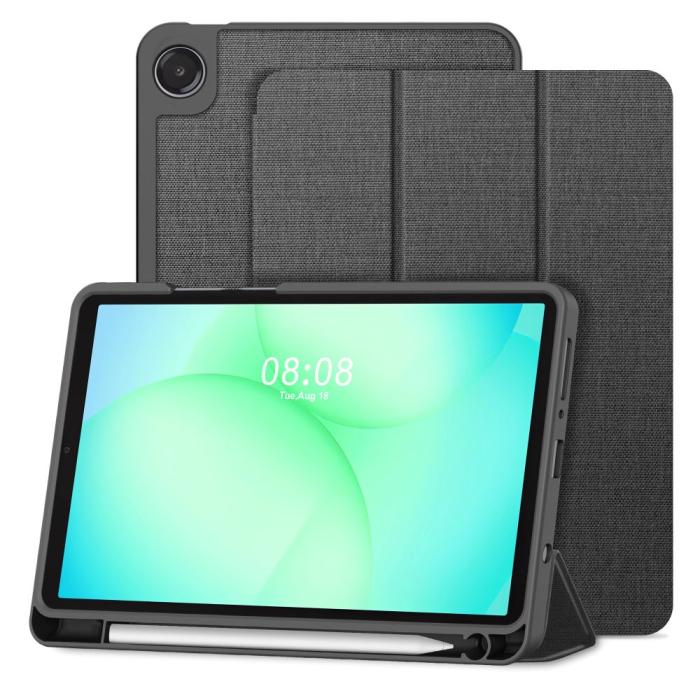 Bild 2, Tech-Protect Tech-Protect Galaxy Tab A11/A9 Fodral SC Canvas Charcoal Grey - Teknikhallen.se