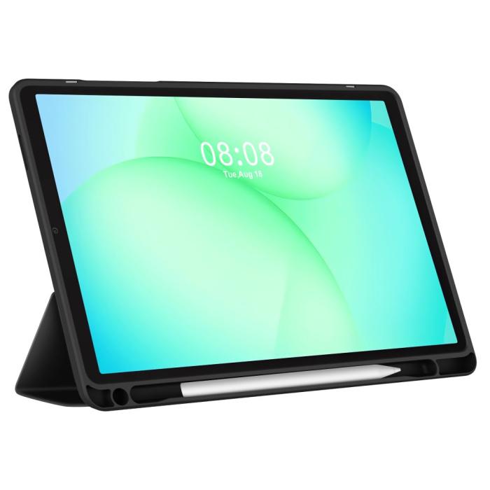 Bild 3, Tech-Protect Tech-Protect Galaxy Tab A11/A9 Fodral SC Hybrid Violet Svart - Teknikhallen.se